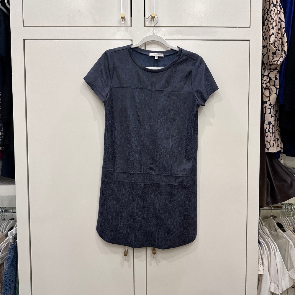 Lavender brown dress